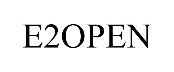 Trademark Logo E2OPEN