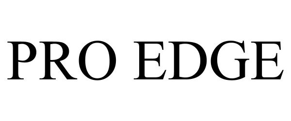 Trademark Logo PRO EDGE