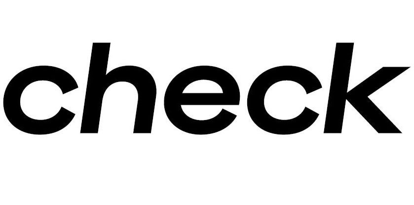 Trademark Logo CHECK