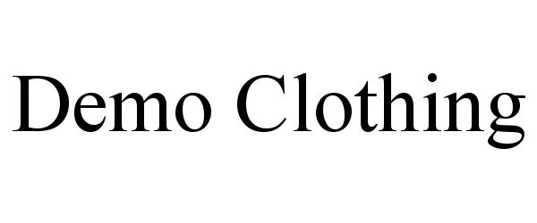  DEMO CLOTHING