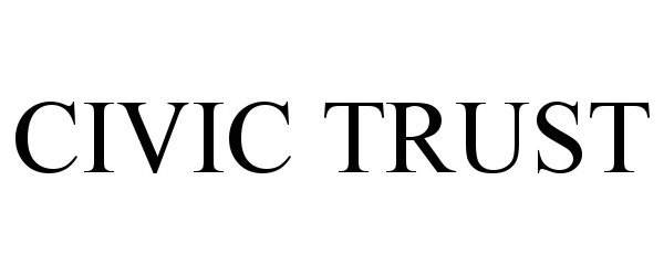 Trademark Logo CIVIC TRUST