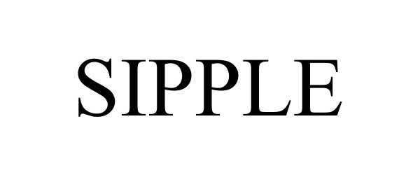 Trademark Logo SIPPLE