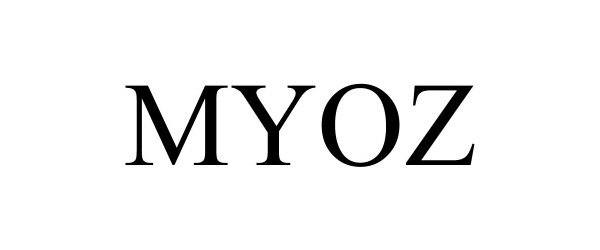 Trademark Logo MYOZ