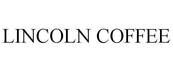 Trademark Logo LINCOLN COFFEE
