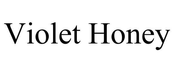 Trademark Logo VIOLET HONEY