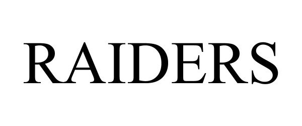 Trademark Logo RAIDERS