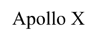 Trademark Logo APOLLO X