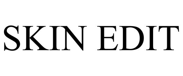 Trademark Logo SKIN EDIT