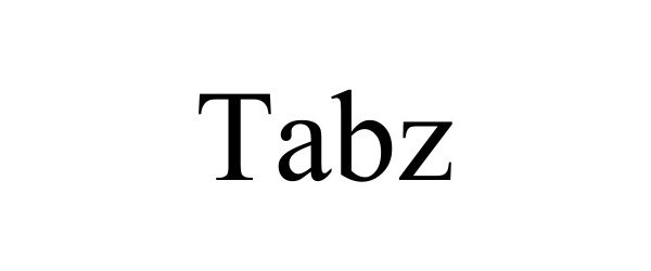 Trademark Logo TABZ