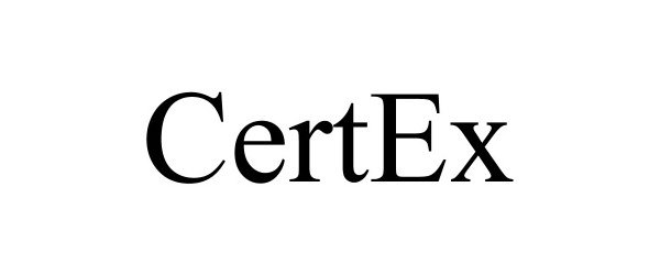 Trademark Logo CERTEX