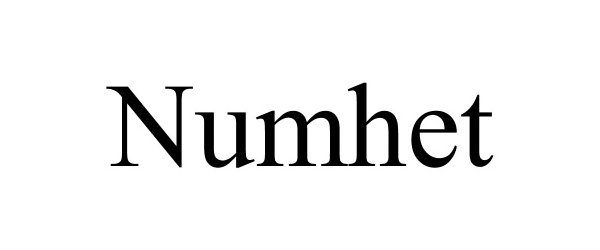 Trademark Logo NUMHET