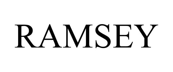 Trademark Logo RAMSEY