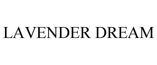 Trademark Logo LAVENDER DREAM