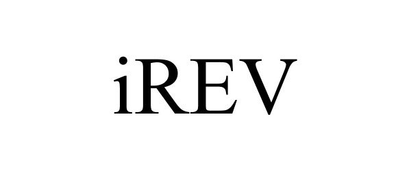 Trademark Logo IREV