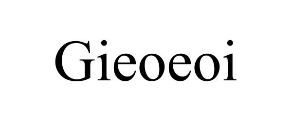  GIEOEOI