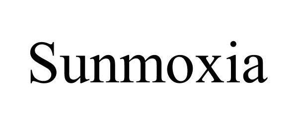 Trademark Logo SUNMOXIA