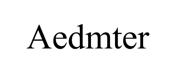 Trademark Logo AEDMTER