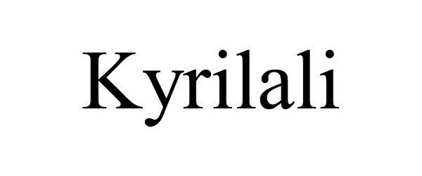Trademark Logo KYRILALI