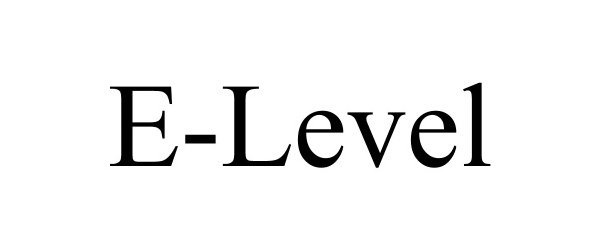  E-LEVEL