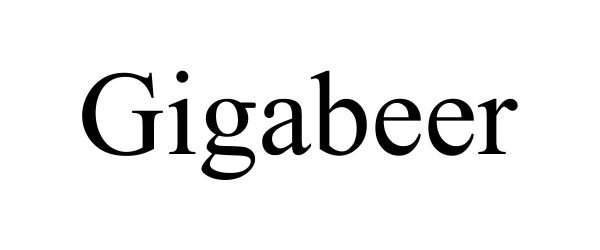 Trademark Logo GIGABEER