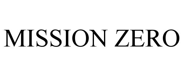 MISSION ZERO