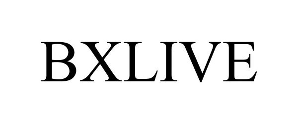 Trademark Logo BXLIVE