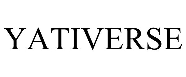 Trademark Logo YATIVERSE