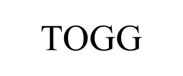Trademark Logo TOGG