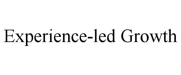 Trademark Logo EXPERIENCE-LED GROWTH