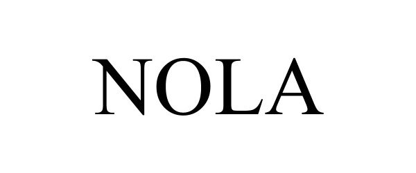 Trademark Logo NOLA