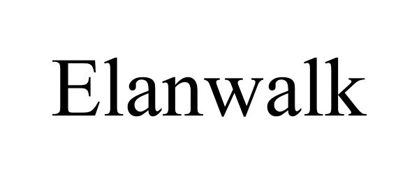 Trademark Logo ELANWALK