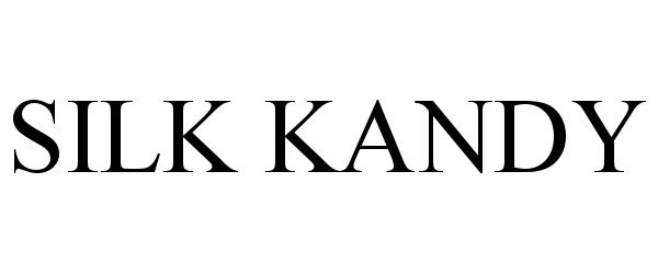 Trademark Logo SILK KANDY