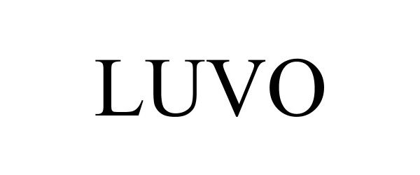 Trademark Logo LUVO