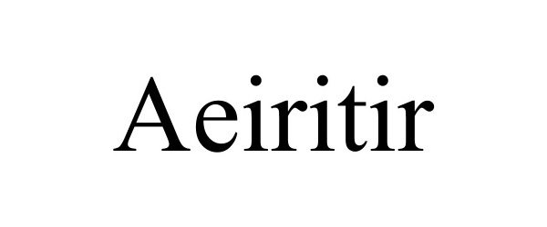 Trademark Logo AEIRITIR