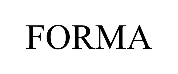 Trademark Logo FORMA