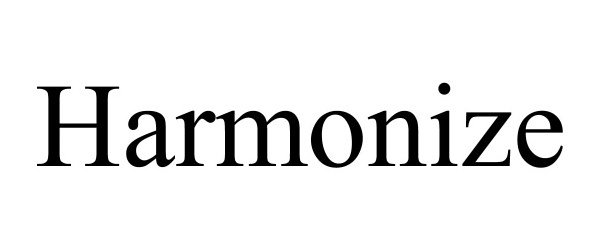 Trademark Logo HARMONIZE