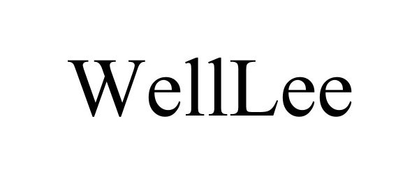 Trademark Logo WELLLEE