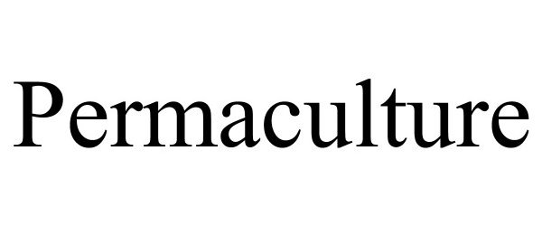 Trademark Logo PERMACULTURE
