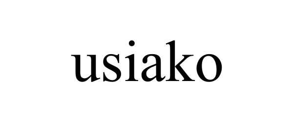 Trademark Logo USIAKO