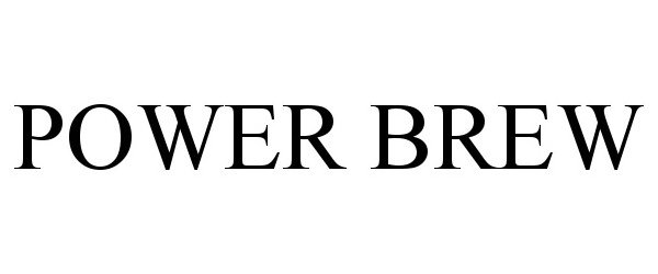 Trademark Logo POWER BREW