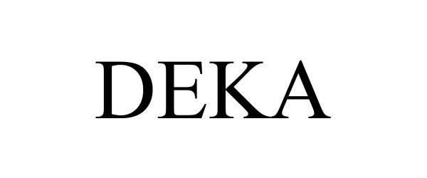 Trademark Logo DEKA