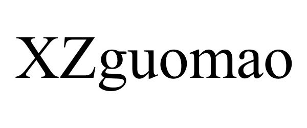 Trademark Logo XZGUOMAO