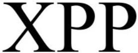 Trademark Logo XPP