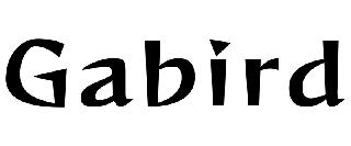 Trademark Logo GABIRD