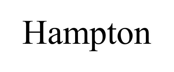 Trademark Logo HAMPTON