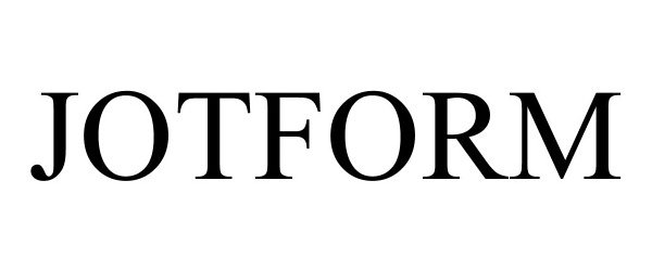 Trademark Logo JOTFORM