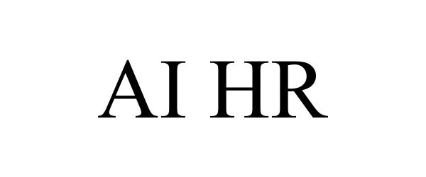 Trademark Logo AI HR