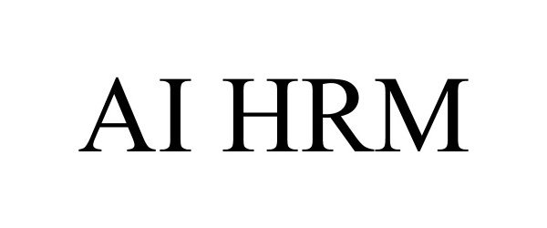 Trademark Logo AI HRM