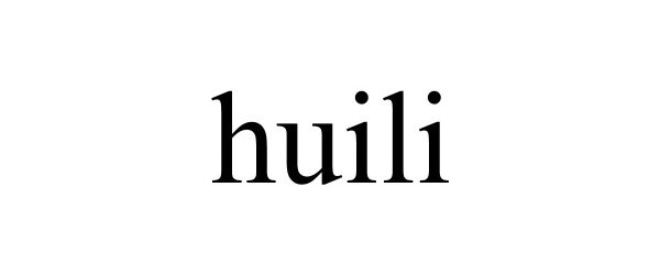 Trademark Logo HUILI