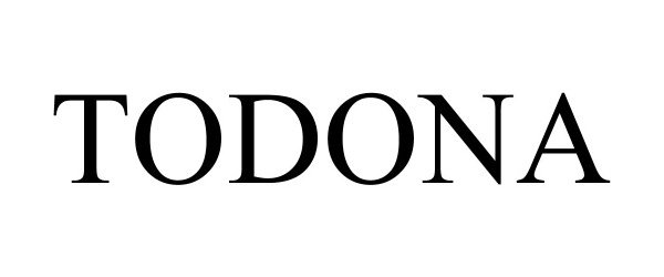 Trademark Logo TODONA